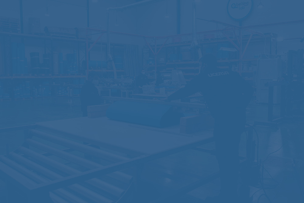 <p>Laboratorio de bandas y correas.</p>