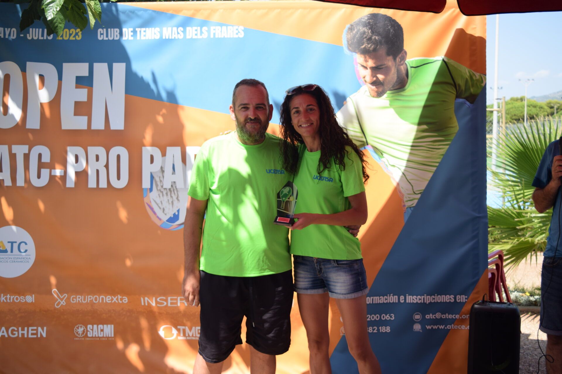 Ucersa en el torneo de pádel de la ATC