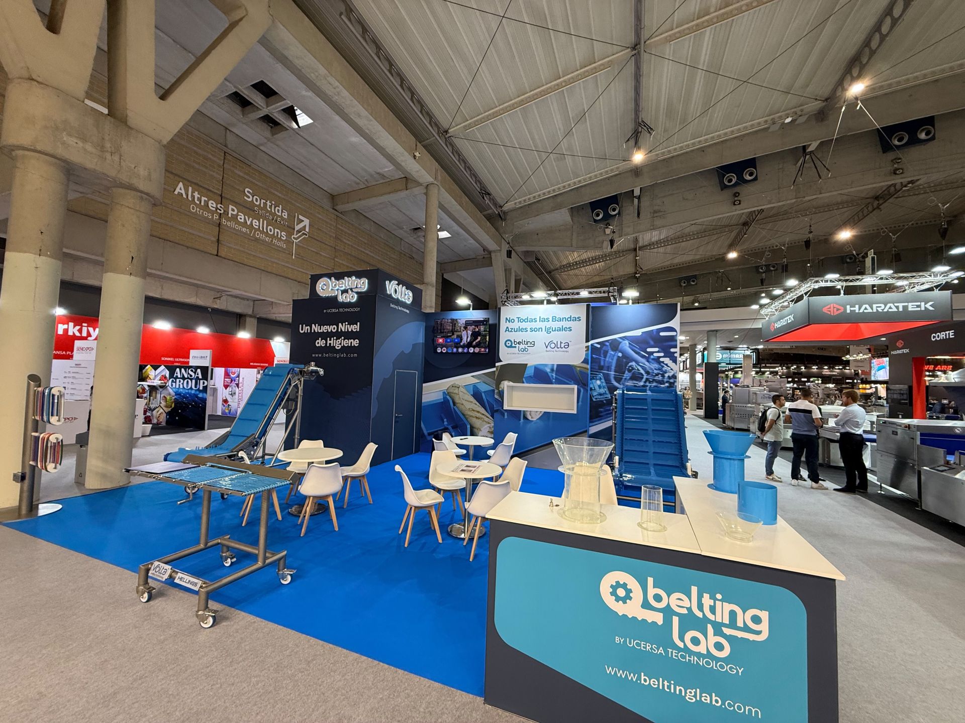 Belting Lab cierra con éxito su participación en Alimentaria FoodTech 2026