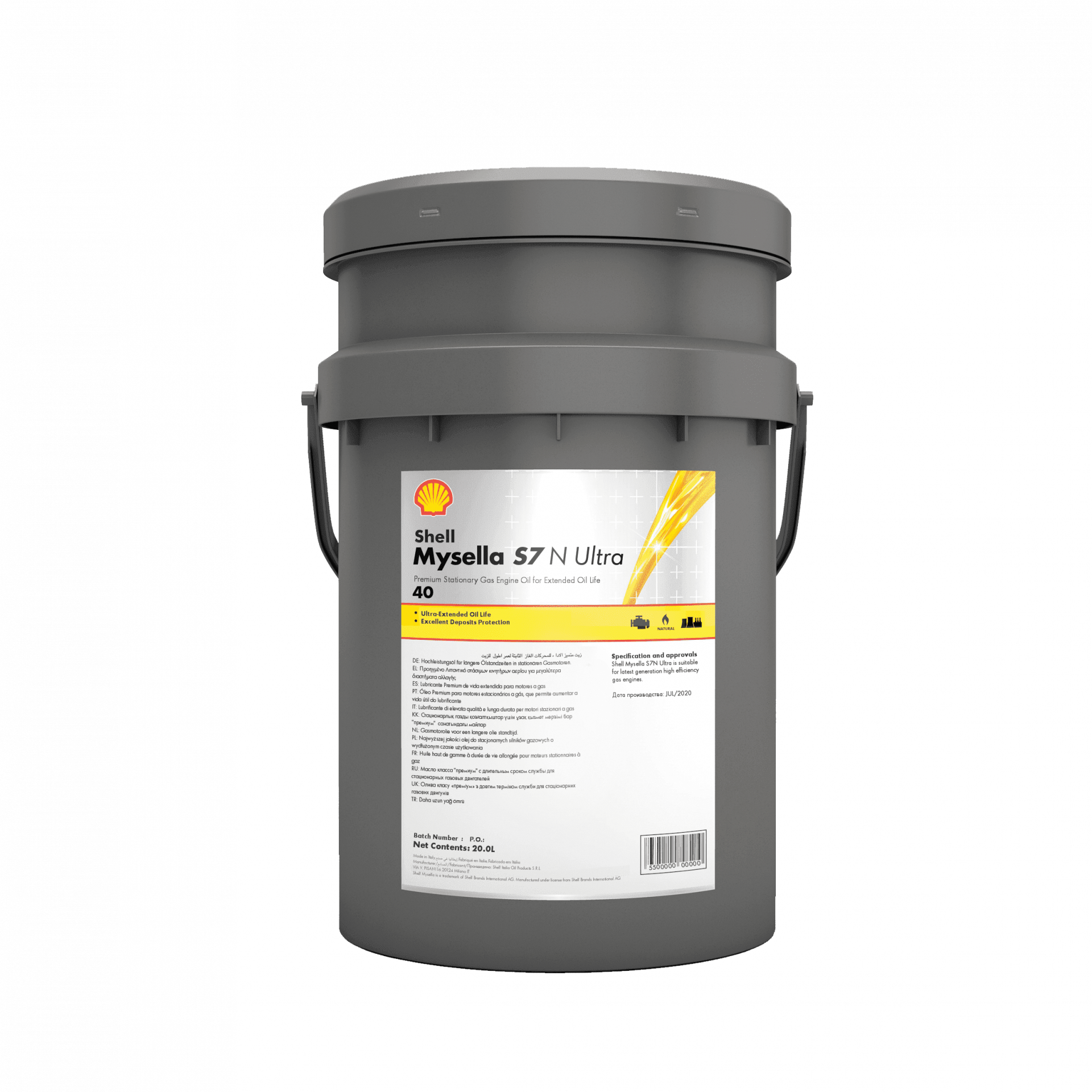 Aceites para motores de gas Mysella